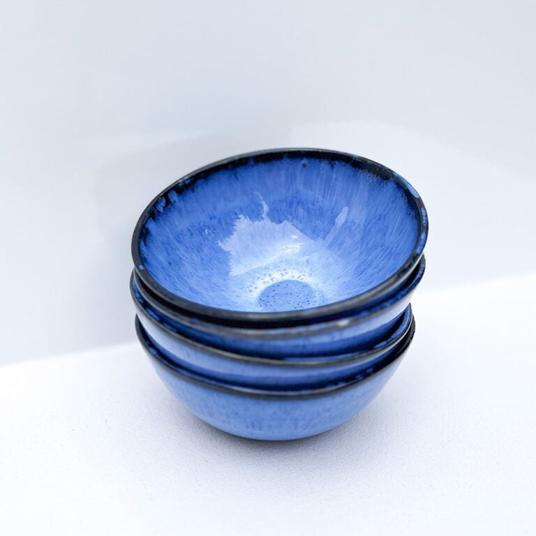 DRULINE Sky Soepborden Maritieme blauwe tinten | 650 ml | 21,5 cm | salade borden rond | serveerschaal | aardewerk borden | diepe borden van premium porselein DRULINE Sky Soepborden Maritieme blauwe tinten | 650 ml | 21,5 cm | salade borden rond | serveerschaal | aardewerk borden | diepe borden van premium porselein