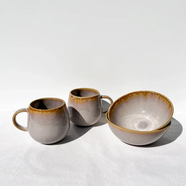 mugs faits main bols à crème amazonia